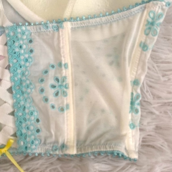 Vintage Y2K Victoria’s Secret Cottagecore bustier top - Picture 8 of 11